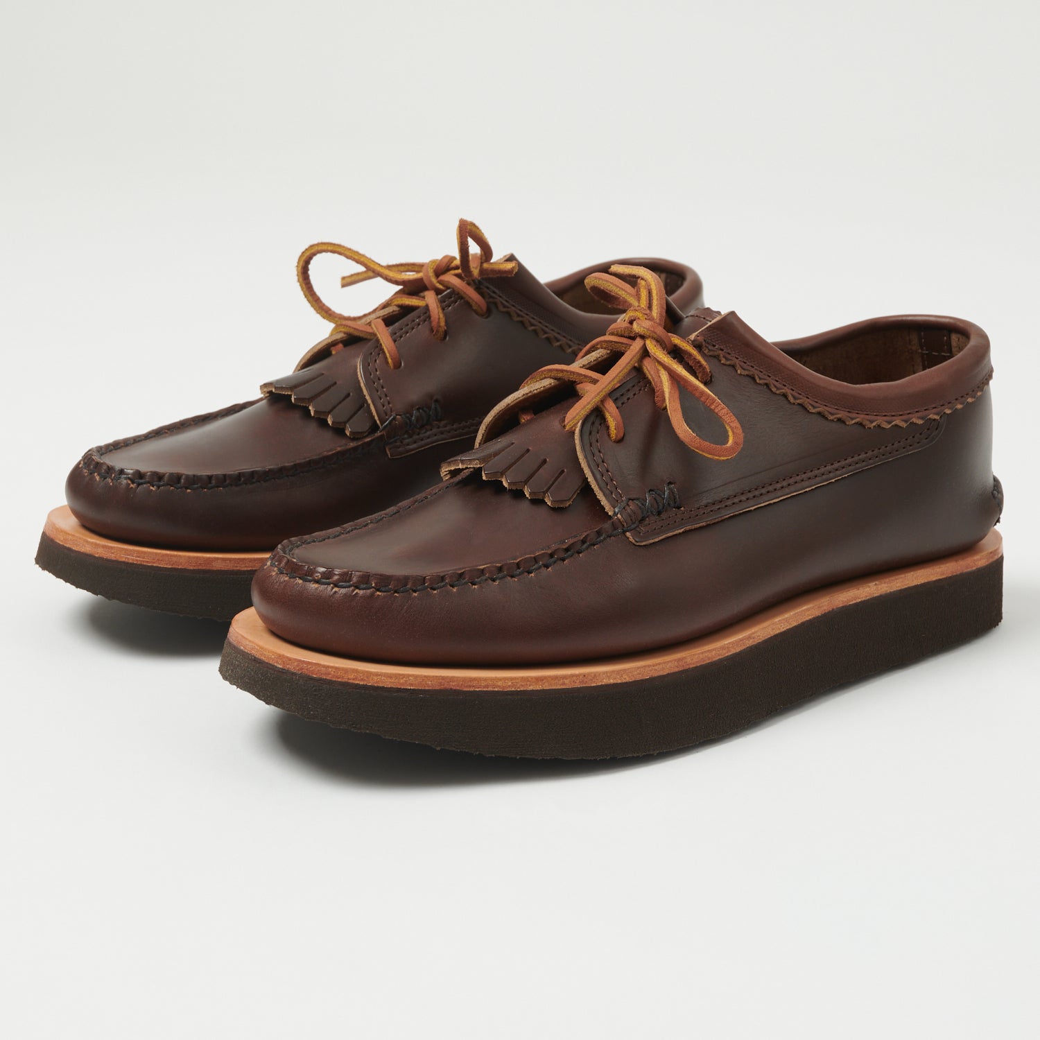 Yuketen Handsewn Tokyo DB Chukka w/21 Boot - FO G Brown x G Brown