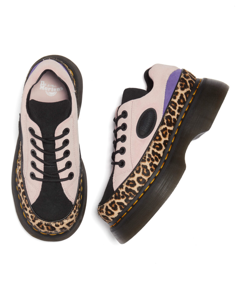 レオパード柄と厚底ソールでネオパンクスタイルを！Dr. Martens