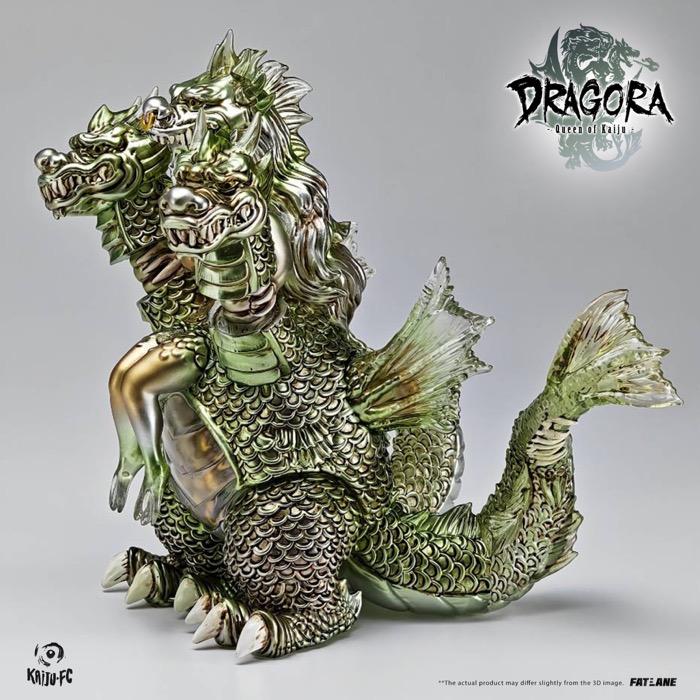 怪獣女王 DRAGORA ソフビ ドラゴラ メタリックカラー トーイポポタマス