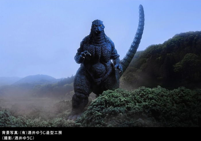 エクスプラスの「酒井ゆうじ造形コレクション ゴジラ(1993) 鈴鹿山中の