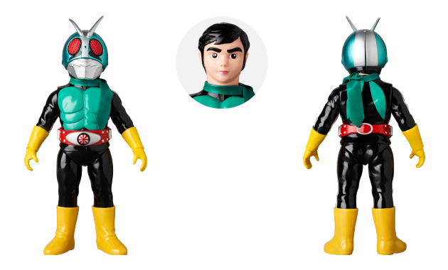 東映レトロソフビコレクション メディコムトイ 人造人間キカイダー