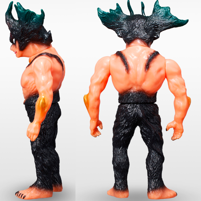 ENKA VINYL ゼノン ブルー蓄光 ソフビ デビルマン 限定 デビルマン