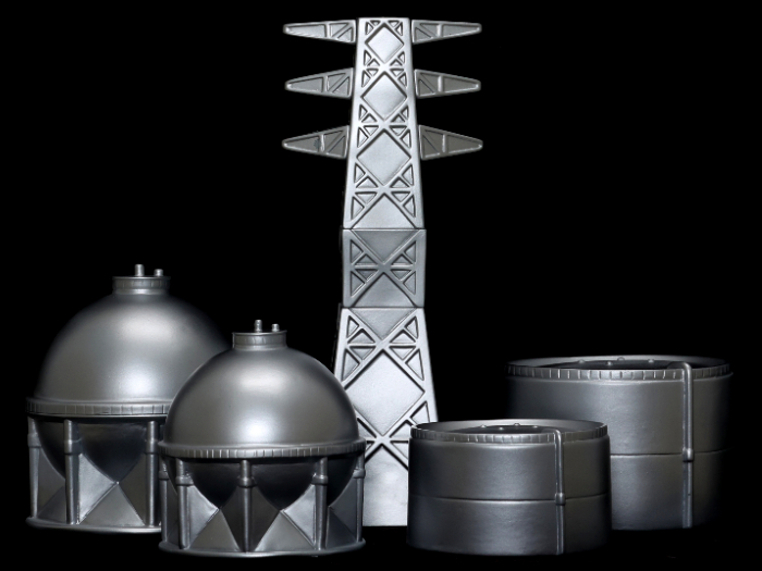 怪獣ソフビのディスプレイをステキにするマルサン製「ジオラマセット