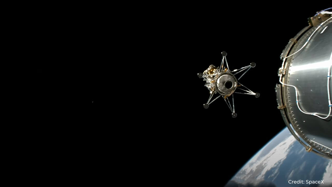 スペースXがインテュイティブ・マシーンズの月着陸船「Nova-C」の