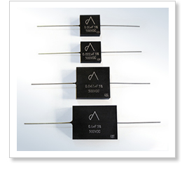 マイカコンデンサ1μF2個とSMコンデンサ0.1μF2個絶縁台付きセット 2