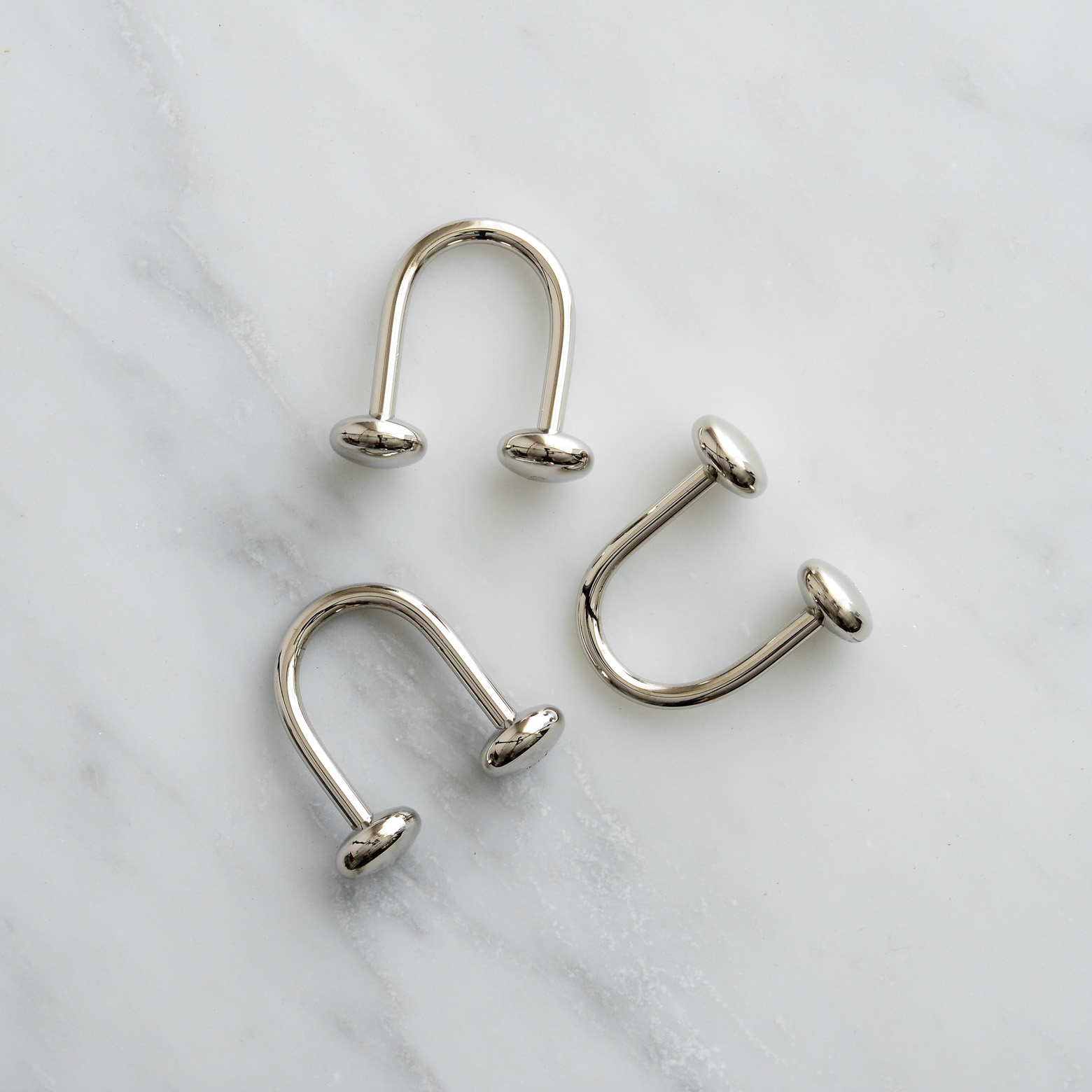 U Keyring - Nickel (Carl Auböck) - SOURCE objects（ソウス