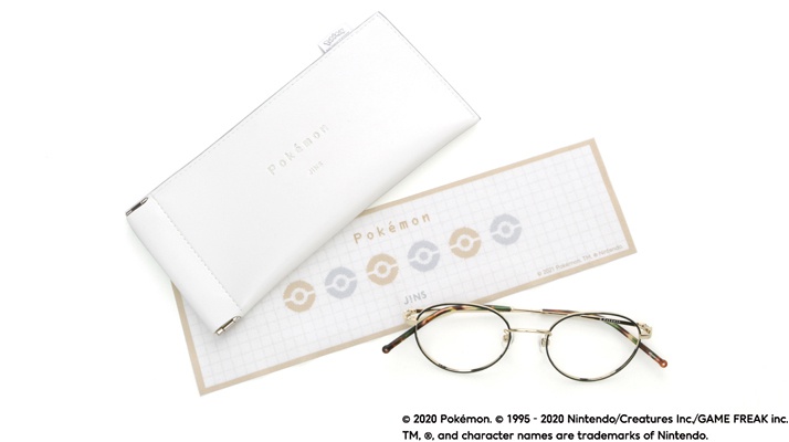 JINSからポケモンデザインのメガネが2021年1月1日に発売決定