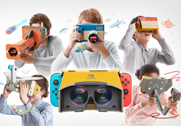 任天堂流VR『Nintendo Labo: VR Kit』の遊び方をキービジュアルやLabo