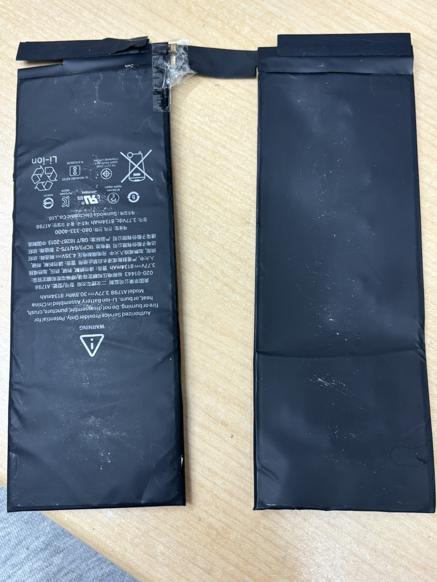 iPadPro10.5インチのバッテリー交換【立川】-スマホクリニック 立川店