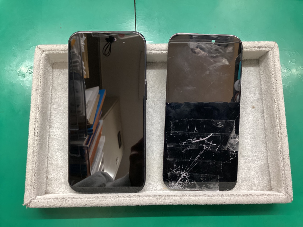 iPhone 15】表示不良の液晶交換-スマホクリニック nonowa武蔵小金井店