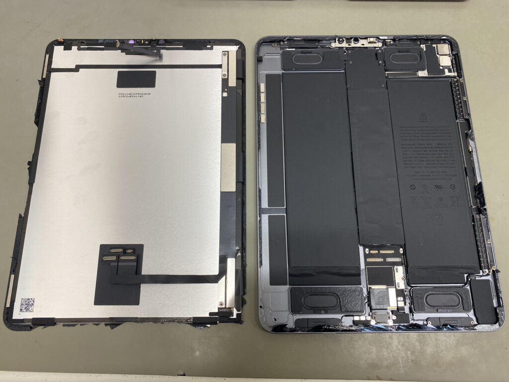 iPadPro11インチ 第2世代】映らなくなった液晶画面の交換修理実績