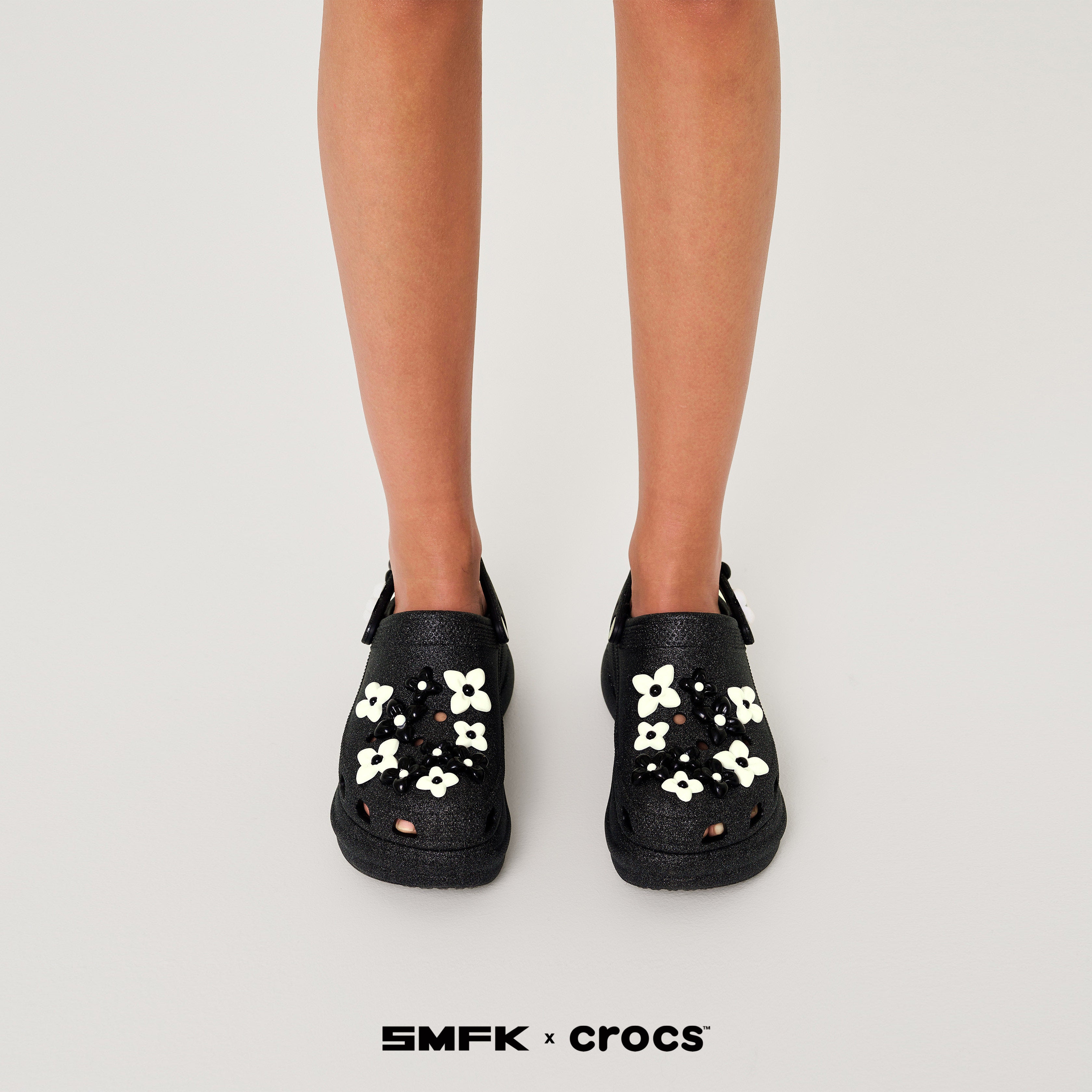 SMFK X CROCS BAE CLOG BLACK DIAMOND – SMFK Official