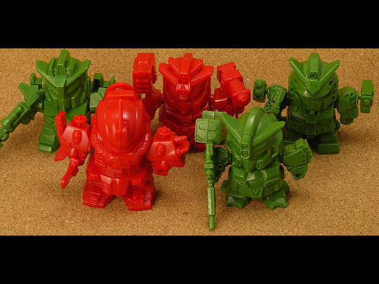 バンダイ グミメイト ジーアームズ: 何か漁ろッ