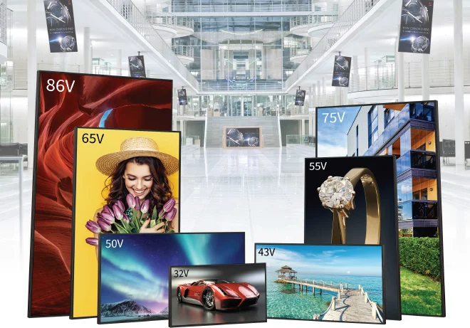 PN-HWシリーズ｜インフォメーションディスプレイ：シャープ