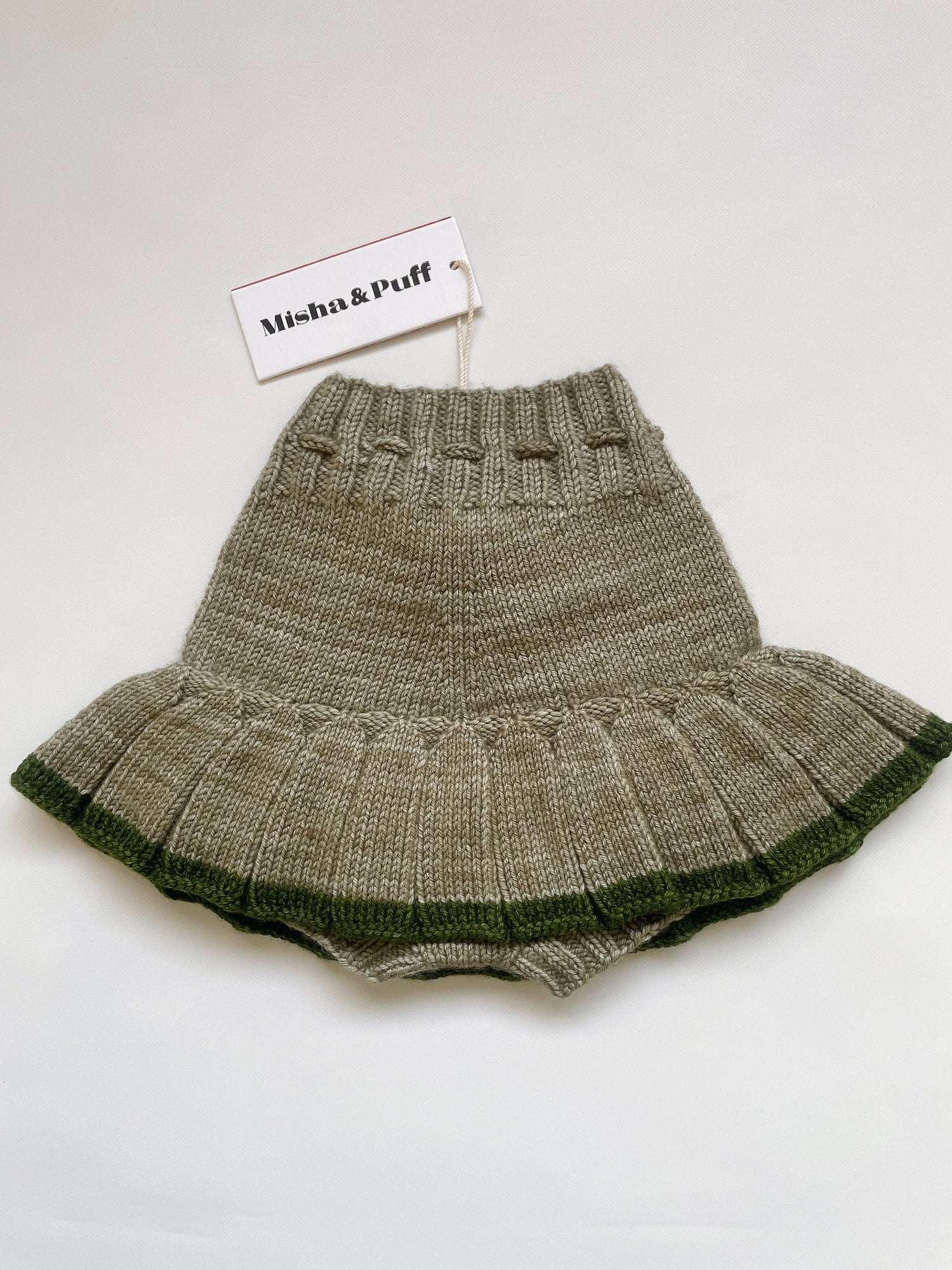 Misha&Puff+ Skating pond skirt - Seal Gray – slow. editions