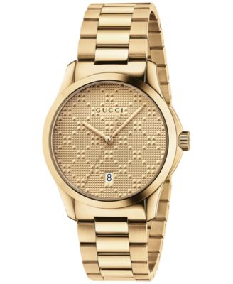 Gucci Unisex Swiss G-Timeless Gold-Tone PVD Stainless Steel