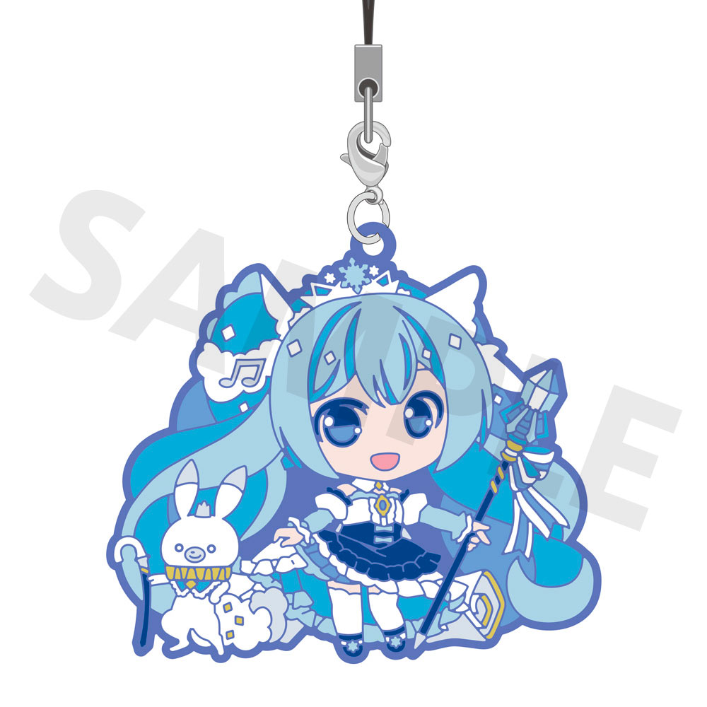 グッズ]「さっぽろ雪まつり×SNOW MIKU 2019」ラバーストラップ - SNOW