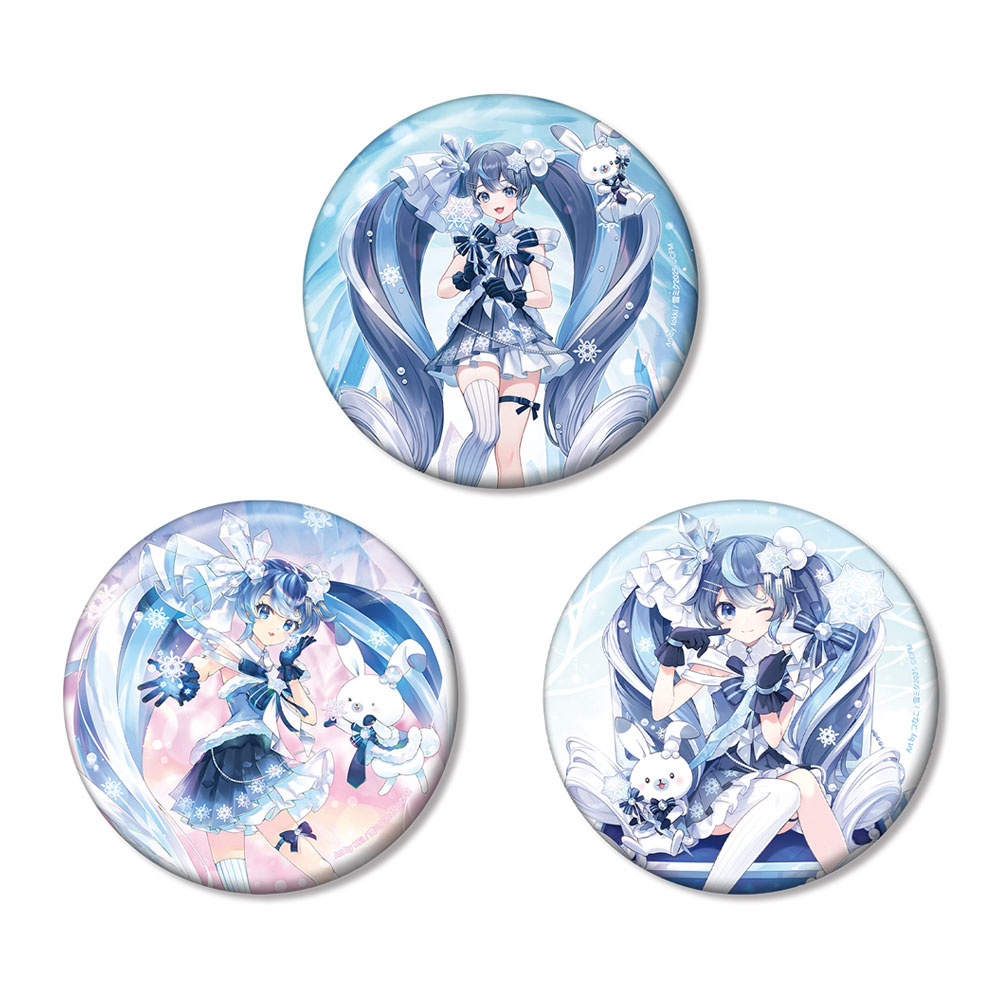 雪ミク 缶バッジ ダイハツ CAN BADGE COLLECTION SNOW MIKU2024｜発売