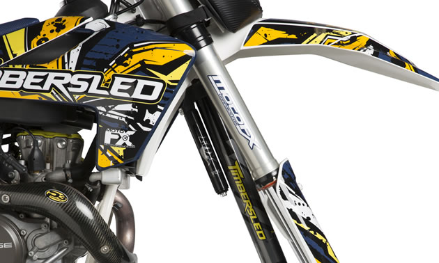 Timbersled Innovation – TRIO™ Front Shock | SnoRiders