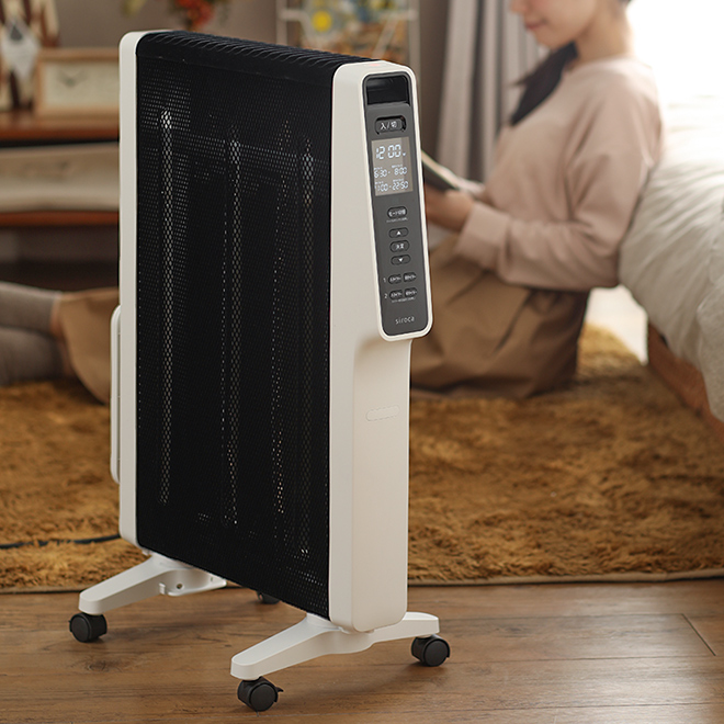 パネルヒーター siroca 遠赤軽量ヒーター かるポカ SN-M251-W