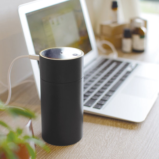 アロマディフューザー 水なし ネブライザー エッセンシャルオイル