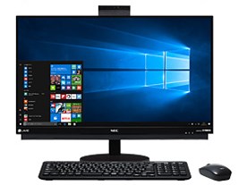 LAVIE Desk All-in-one DA770/HAB PC-DA770HAB [ファインブラック]の