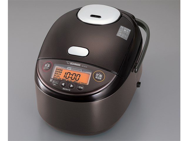 象印【ZOJIRUSHI】 圧力IH炊飯ジャー 極め炊き 1升炊き 黒まる厚釜 NP
