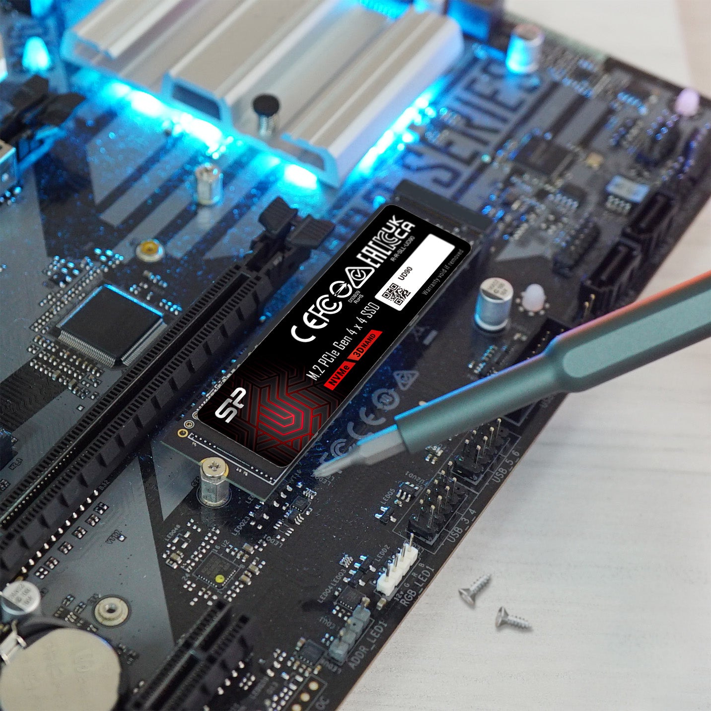 Silicon Power UD90 500GB PCIe NVMe Gen4x4 M.2 2280 Internal Solid