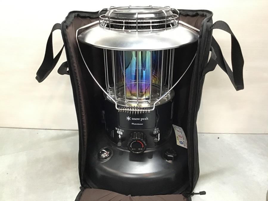 ブラックキャンパー必見!!スノーピークのマットブラックなレインボー