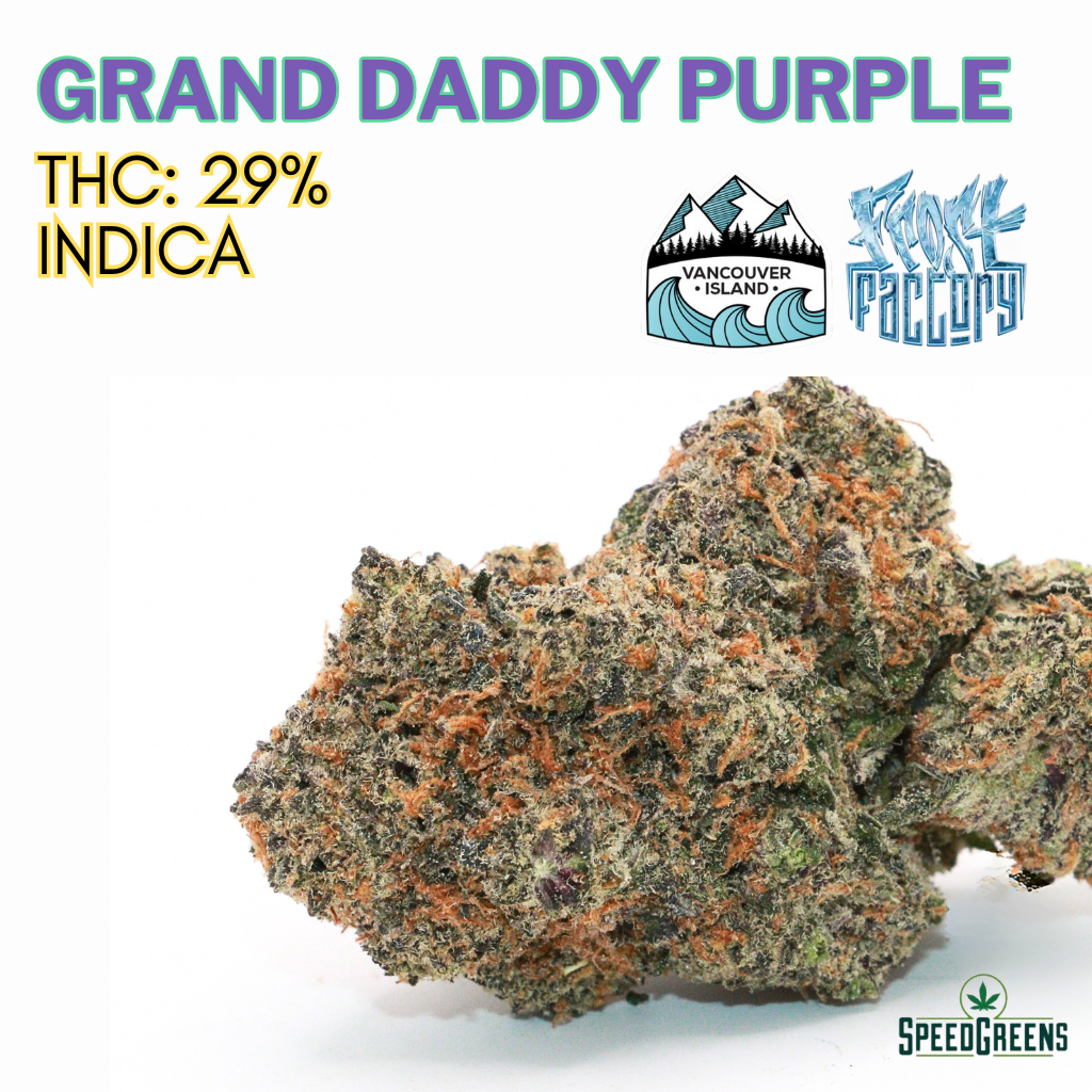 GRANDDADDY PURPLE Organic Cold Cured | by Frost Factory® | Speed