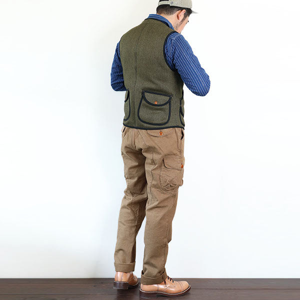 BRIDGEPORT / OUTDOOR STYLE HUNTING VEST / OLIVE GRAIN — SPEEDWAY