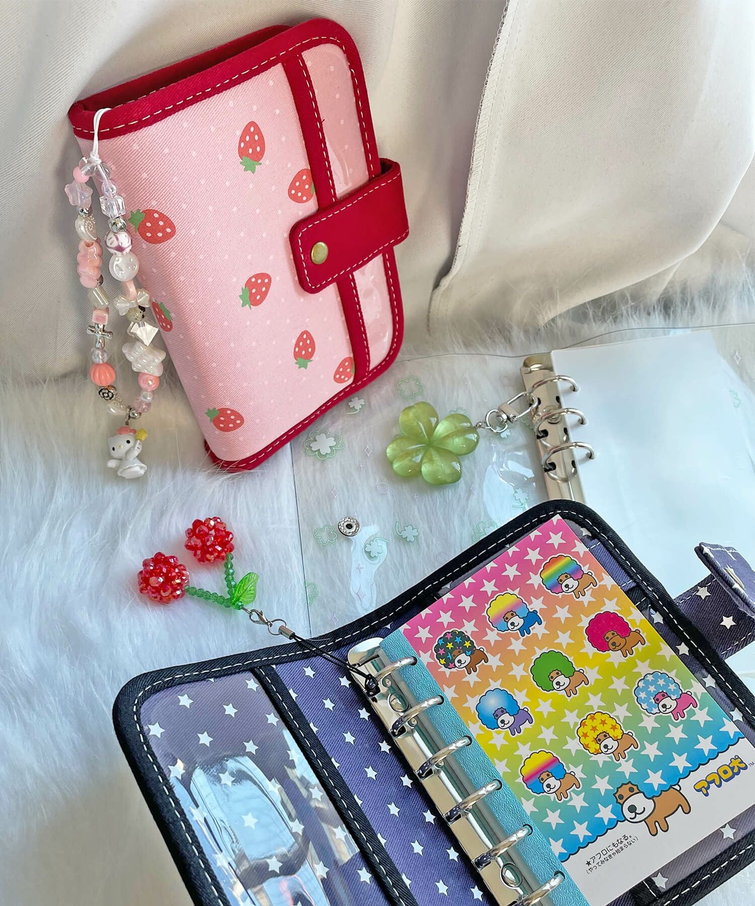 32%OFF】6穴シールバインダー/台紙つきシール帳/#ウィッシュコア