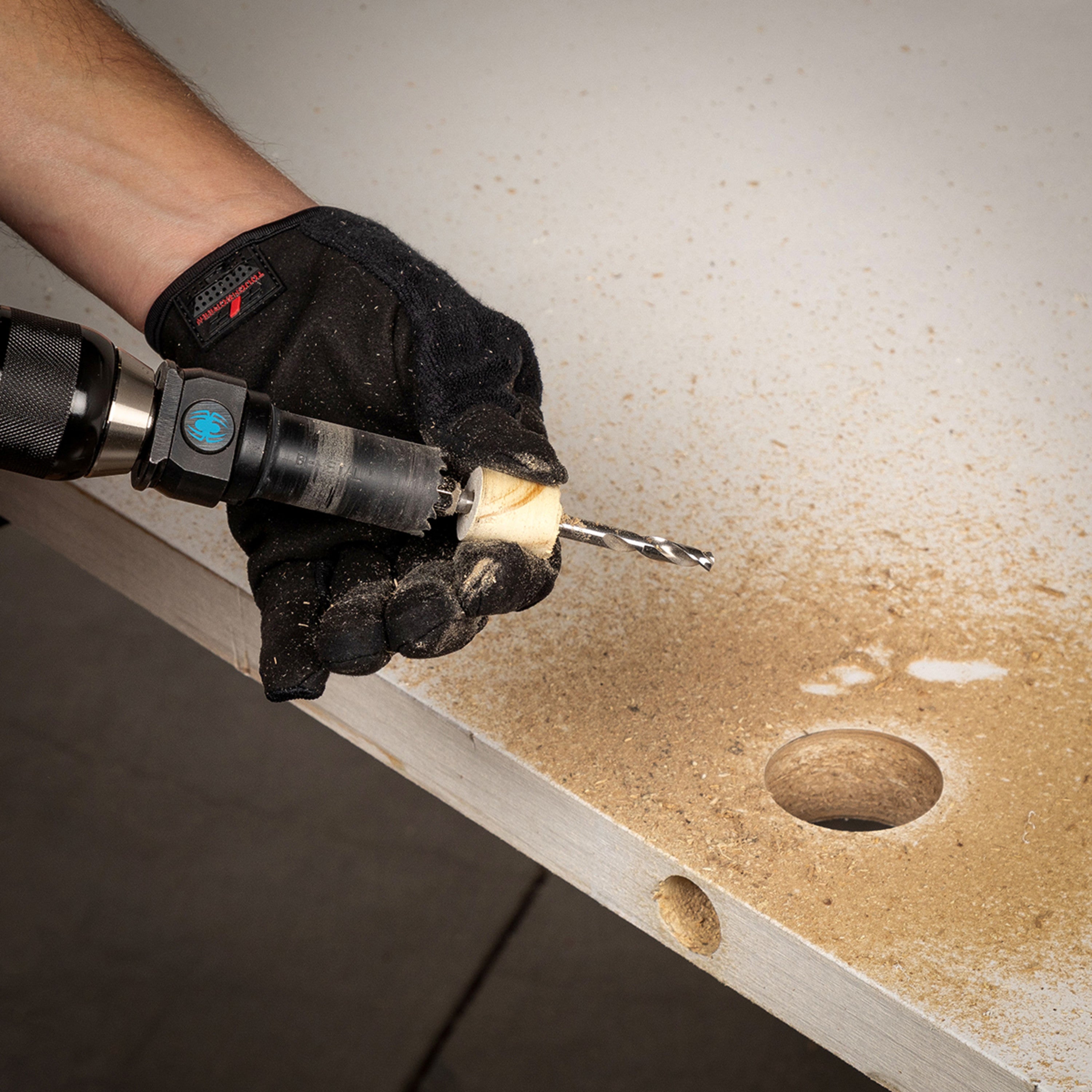 Rapid Core Eject® 5-Piece Door Lock Installation Jig&Bi-Metal Hole