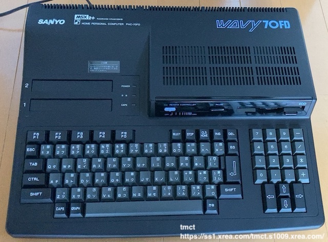 三洋電機製MSX2+】PHC-70FD(WAVY70FD)を整備した - tmct-web