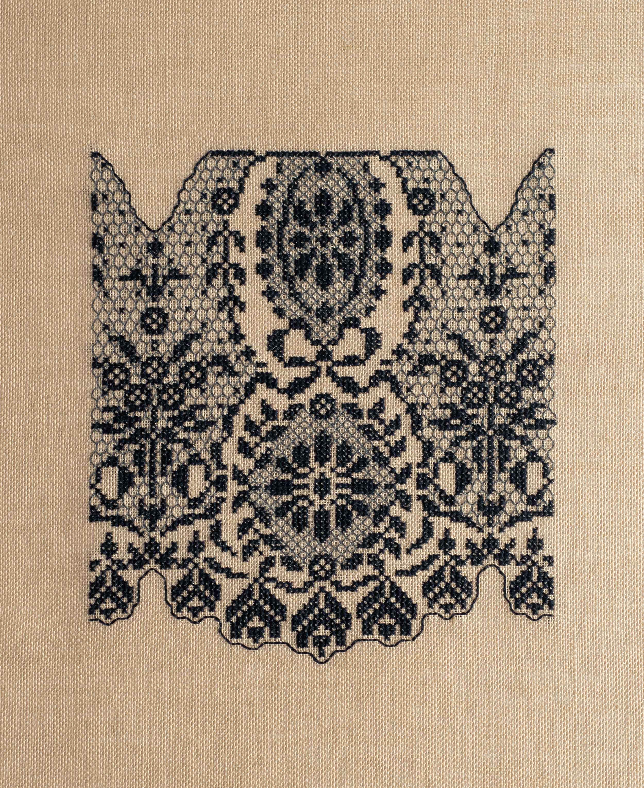 7月1日発売『クロスステッチで描く 優美なレース模様』 - ニュース