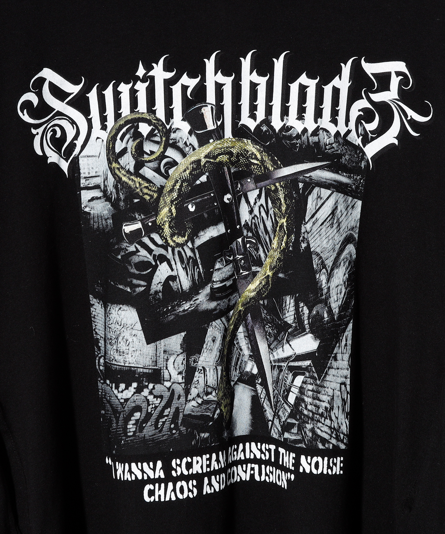 HYDE×SWITCHBLADE PONCHO T-SHIRT | SWITCHBLADE