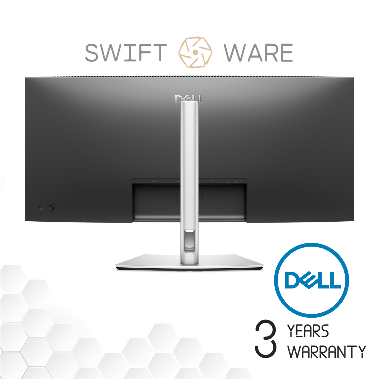 Dell Pro 34 Plus USB-C Hub Monitor - P3425WE – Swiftware Pte Ltd