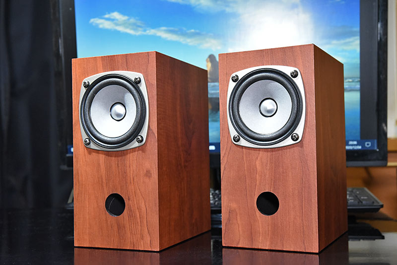 かんすぴ P800-Eとフルレンジスピーカー FF85WKのレビューと作り方！