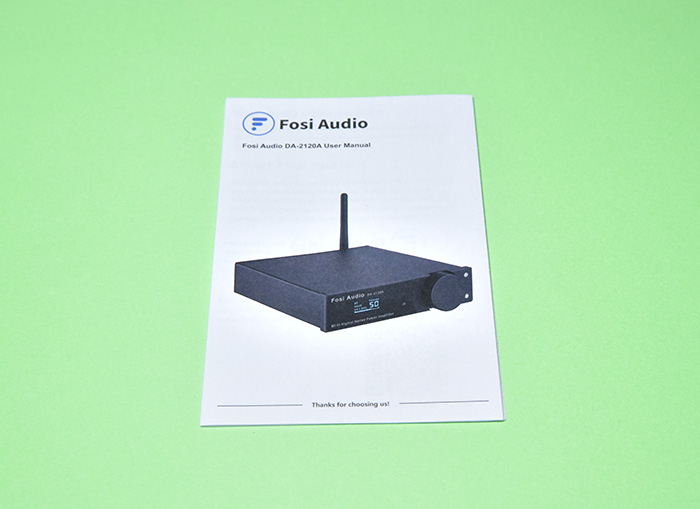 DAC付きデジタルアンプ DA-2120Aのレビューと使い方！