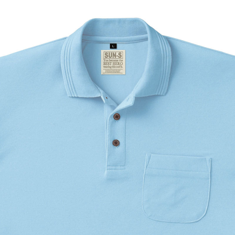 長袖ポロシャツ】 サービス向けユニフォーム ベーシックデザイン
