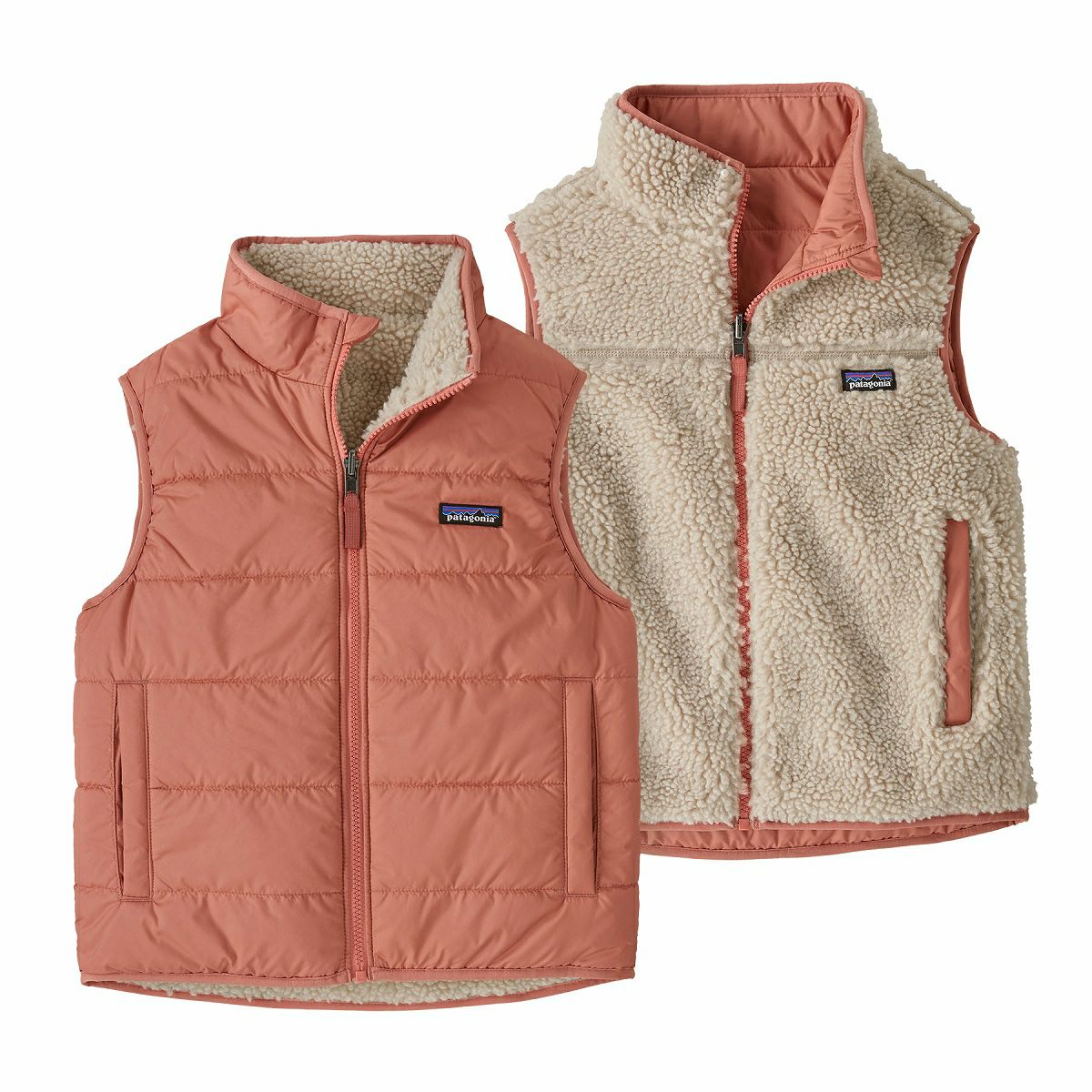patagonia パタゴニア リバーシブルレディフレディベスト【キッズ