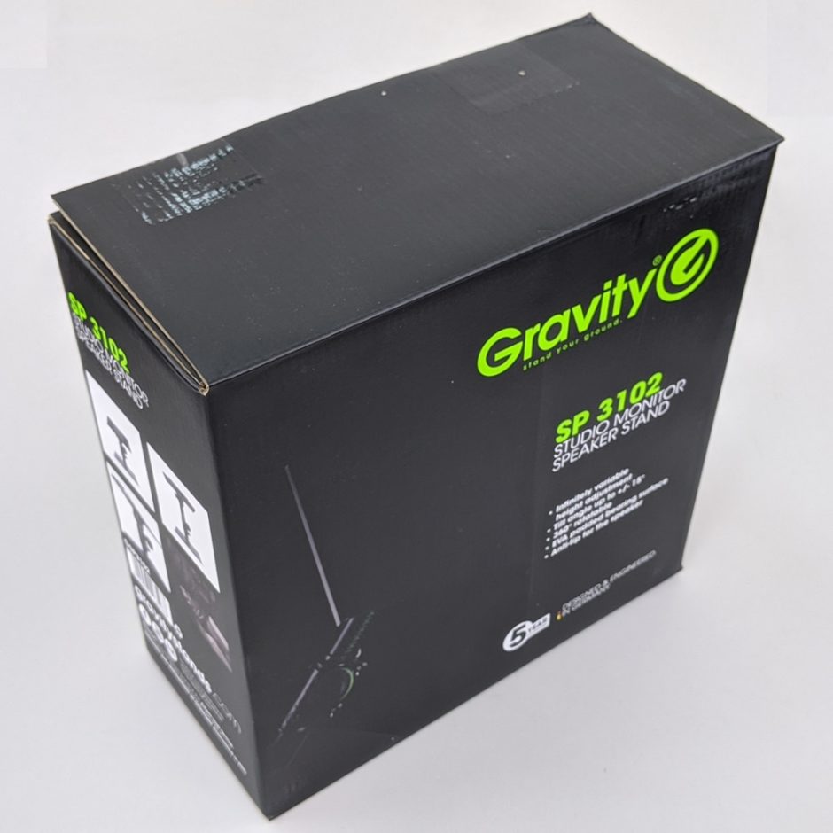 お求めやすい価格のデスクトップ用スピーカースタンド Gravity GSP3102