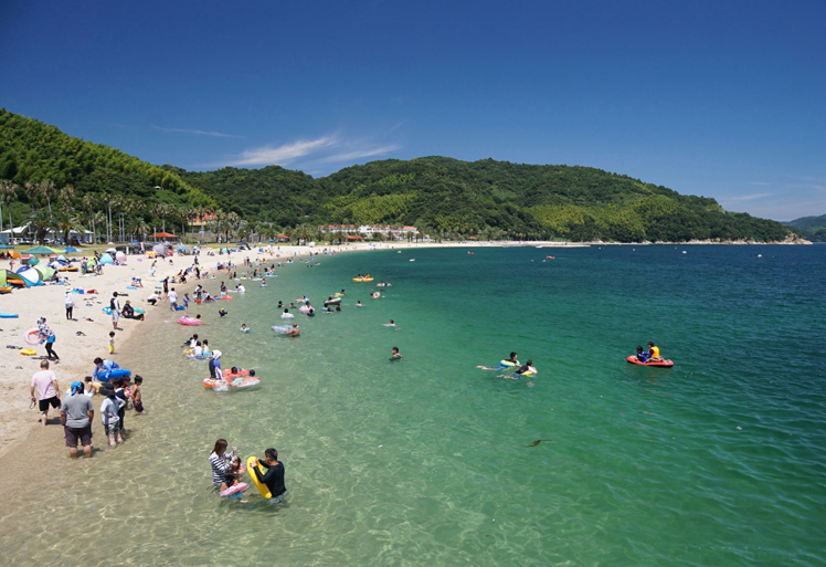 片添ヶ浜海水浴場 | せとうちやまぐち周防大島［周防大島観光協会］