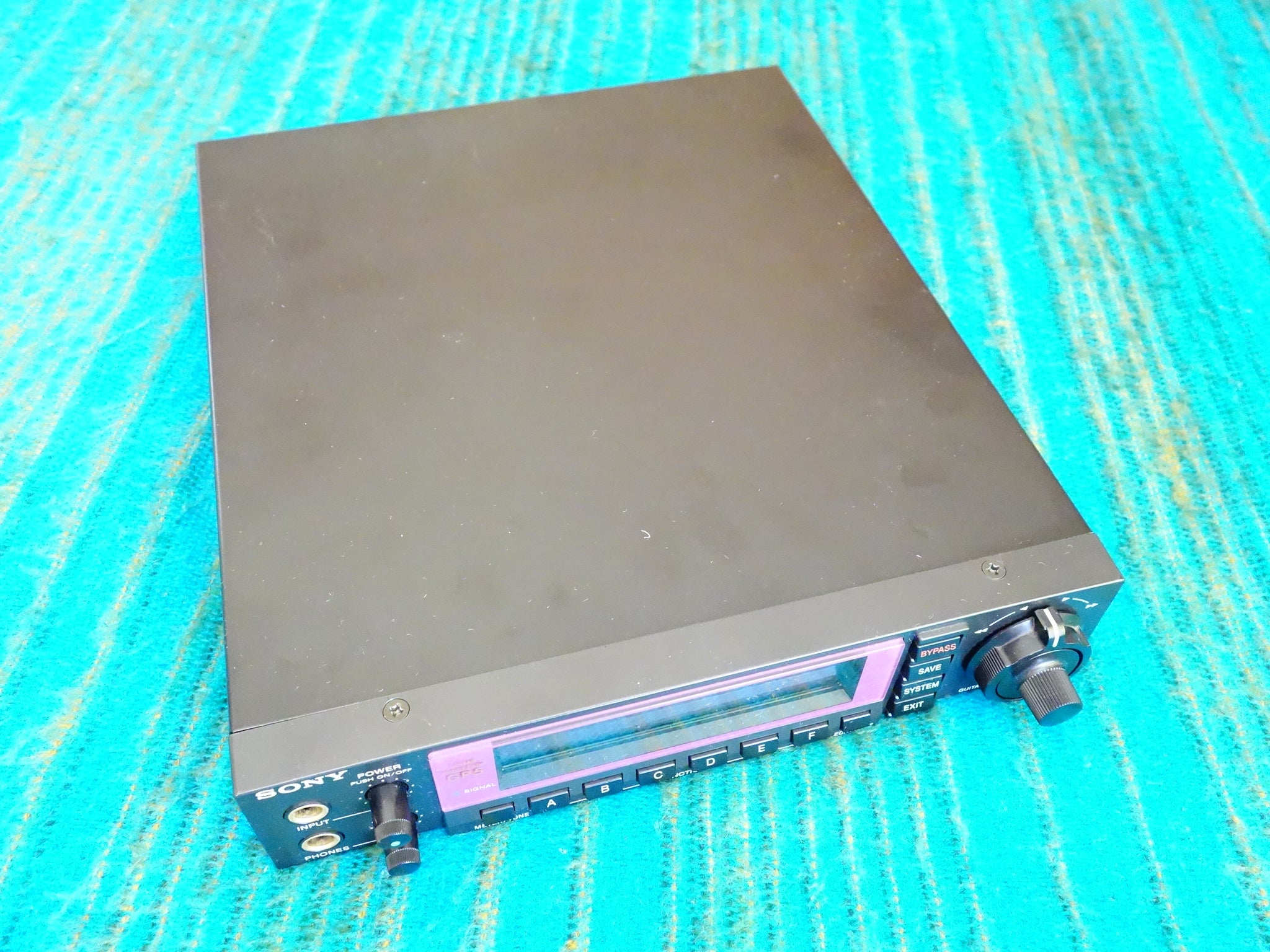 Sony HR-GP5 Guitar Processor / New Internal Battery, Factory