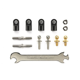 SP サスペンションマウント(ジュラ製)：タミヤ TT-01E用 [EG-3714