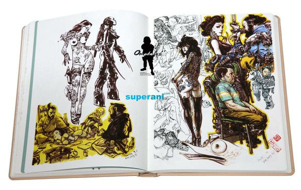 Omphalos Sketchbook Kim Jung Gi 金政基 Omphalos Sketchbook Kim