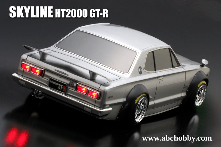 Nissan Skyline GT-R Hakosuka w Fender Flares 1-10 Body Set [ABC