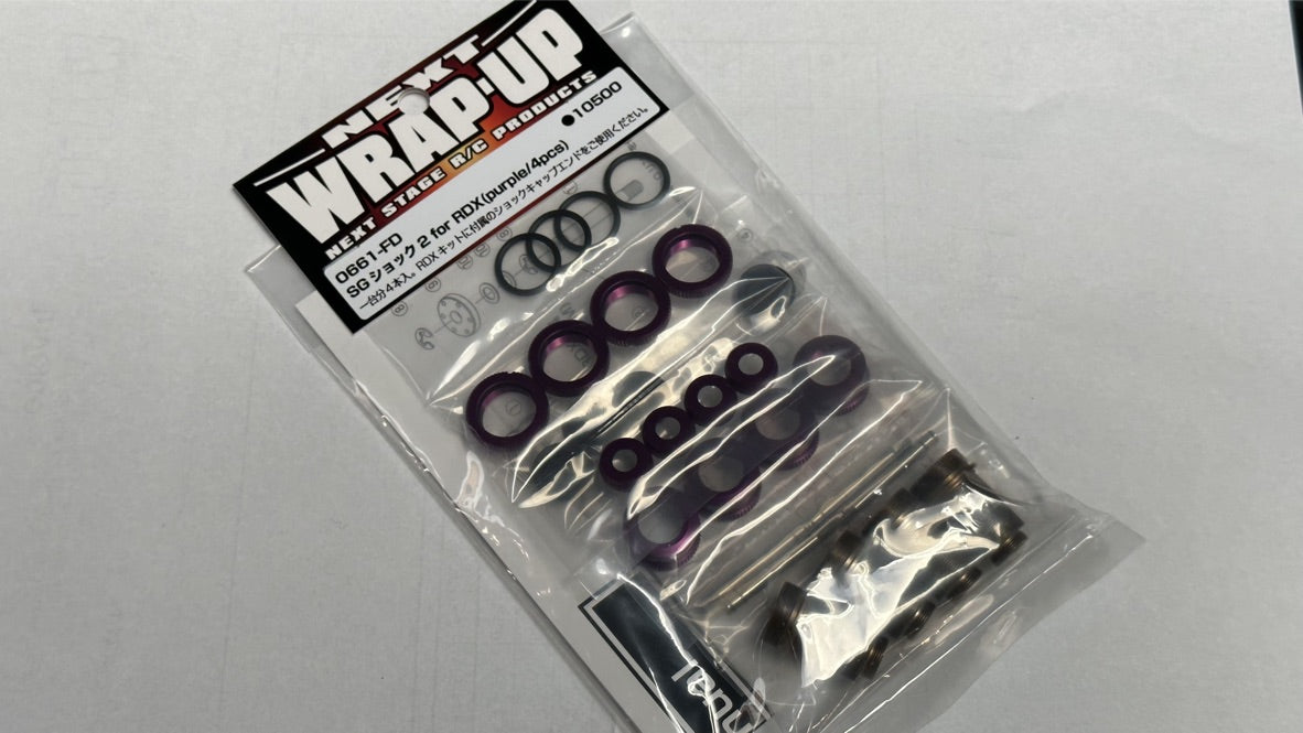 SG Shock 2 for RDX - Set - WRAP-UP Next - BLACK RED PURPLE 0660-FD