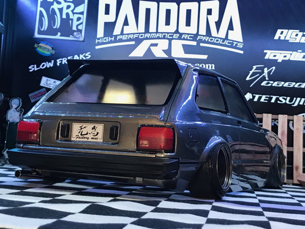Toyota Starlet KP61 Late Model 1-10 Body Set [Pandora] PAB-3182