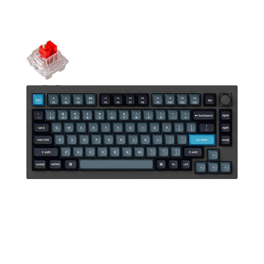 Keychron Q1 Pro QMK ワイヤレス カスタム・メカニカルキーボード ノブ